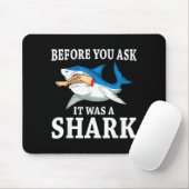 Before You Ask It Was A Shark Leg Amputee Amputati Muismat (Met muis)