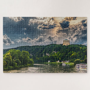 Befreiungshalle Kelheim Duitsland. Legpuzzel