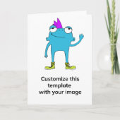 BeFunky verticaal Wenskaart Kaart (Voorkant)