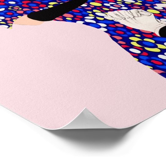 Beg je ~ Poster CHANGE KLEUR (Hoek)