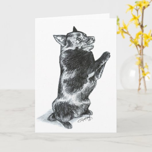 Beg! Kaart (Gele Bloem)