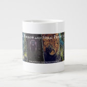 Beg-, leng- en Steal-banner Grote Koffiekop (Voorkant)