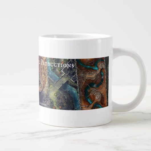 Beg-, leng- en Steal-banner Grote Koffiekop (Rechts)