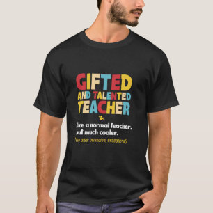 Begaafd en Onderwijsgevend Leerkracht Professor Do T-shirt