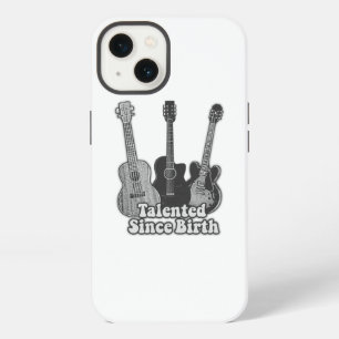 Begaafd vanaf de geboorte. vintage zwart & witte g iPhone 13 hoesje