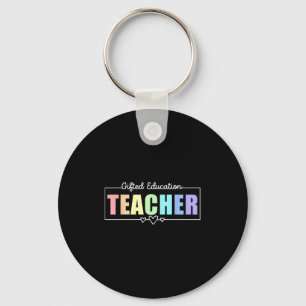 Begaafde En Talentenleraar Cool Geschenk Onderwijs Sleutelhanger