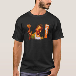 Begbie gooit glas bier - Scene uit Trainspot T-shirt