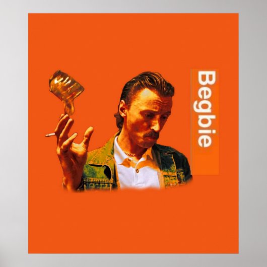 Begbie gooit Glass Beer Scene uit Trainspott Poster (Voorkant)