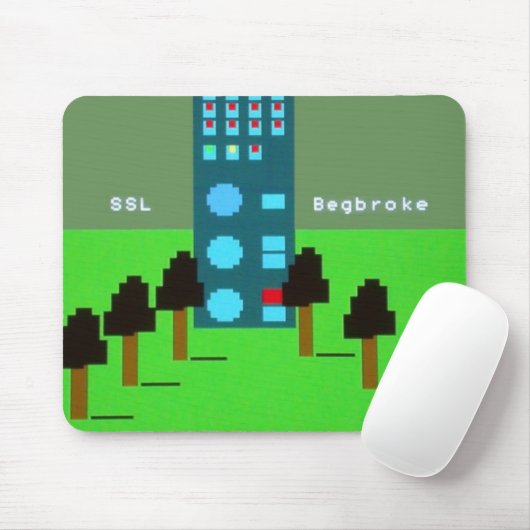 BEGBROKEN MUISMAT (Met muis)