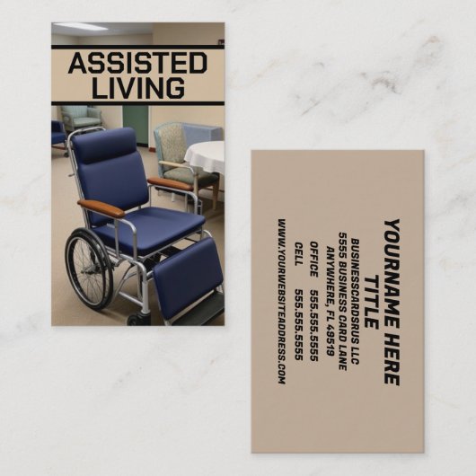 begeleid wonen visitekaartje (Voorkant / Achterkant)