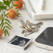 Begeleide rakettenverdeler USS Gridley Sleutelhanger (Zijkant)