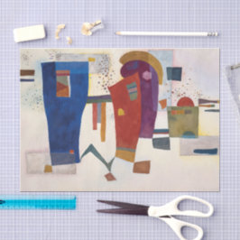 Begeleidend Contrast, Kandinsky Tissuepapier