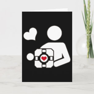 Begeleidende Kubus Gaming Portal Nerd Grappige Gam Kaart
