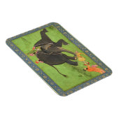 Begeleidende personen redden een gevallen man van  magneet (Rechterzijde)