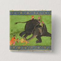 Begeleidende personen redden een gevallen man van