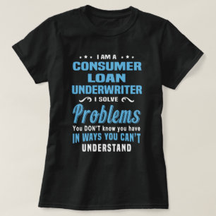 Begeleidende underwriter t-shirt