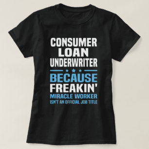Begeleidende underwriter t-shirt