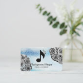 Begeleider Band Director Achtergrondzanger Visitekaartje (Staand voorkant)