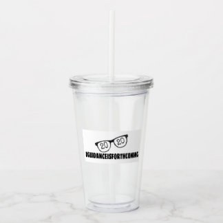 Begeleiding voor de toekomst acryl drinkbeker