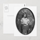 Beggar Maid / Alice Liddell ~ 1859 Briefkaart (Voorkant / Achterkant)