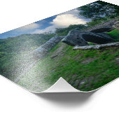 Beggar's Bridge, Glaisdale Foto Afdruk (Hoek)