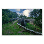 Beggar's Bridge, Glaisdale Foto Afdruk (Voorkant)