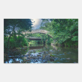 Beggar's Bridge, Glaisdale Rechthoekige Sticker