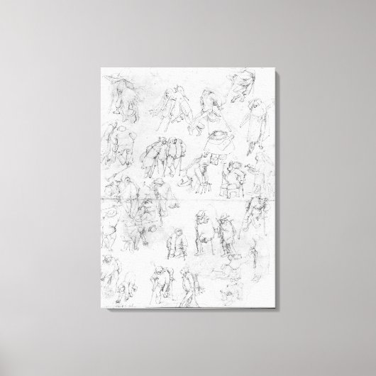 Beggars Canvas Afdruk (Voorkant)