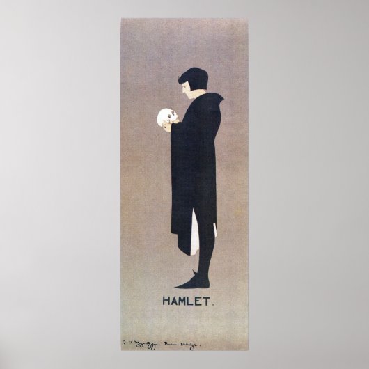 Beggarstaffs Hamlet verticale banner Poster (Voorkant)