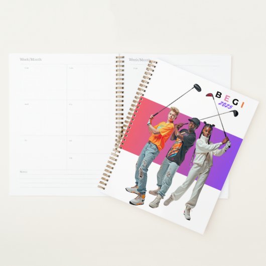 Begi Kleurrijke Teen Planner (Display)