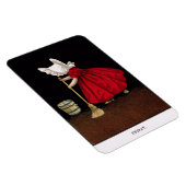 Begin 1900's vrijdag Sunbonnet Sue Magnet Magneet (Rechterzijde)