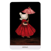 Begin 1900's Zondag Sunbonnet Sue Magnet Magneet (Verticaal)