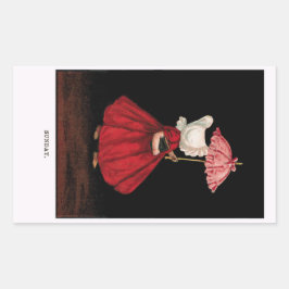 Begin 1900's Zondag Sunbonnet Sue Sticker