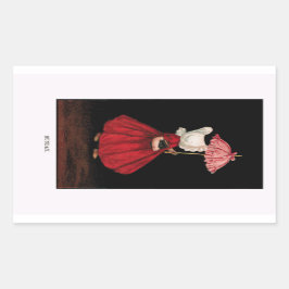 Begin 1900's Zondag Sunbonnet Sue Sticker