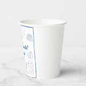 Begin 2000 film Prinses Bachelorette Custom Papieren Bekers (Links)