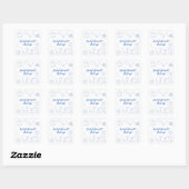 Begin 2000 film Prinses Bachelorette Custom Vierkante Sticker (Vel)