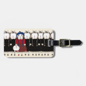 Begin 2013 bagagelabel (Voorkant horizontaal)