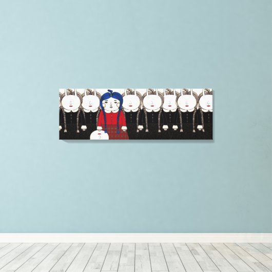 Begin 2013 canvas afdruk (Insitu (Houten vloer))