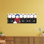 Begin 2013 canvas afdruk (Insitu (Woonkamer))