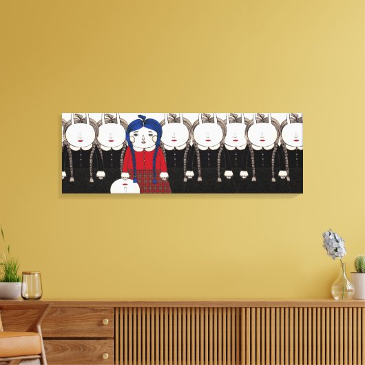 Begin 2013 canvas afdruk (Insitu (Woonkamer))