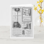 Begin 20e eeuw Adverteren Kaart (Gele Bloem)