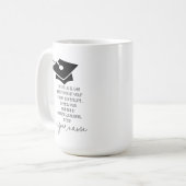 Begin aan je 'Grate' Adventure Cheesy Afstuderen Koffiemok (Voorkant links)