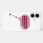 Begin Again, Gently iPhone 16 Case (Achterkant (horizontaal))