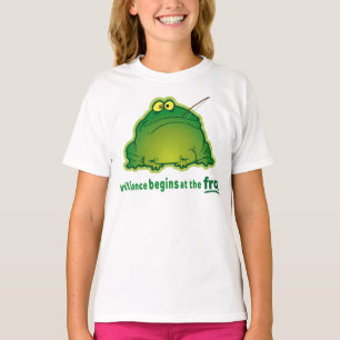 Begin bij het kikkerbroeinorkest Joke T-shirt