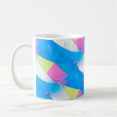 Begin de dag goed met Modern Art Happy Pattern Koffiemok (Links)