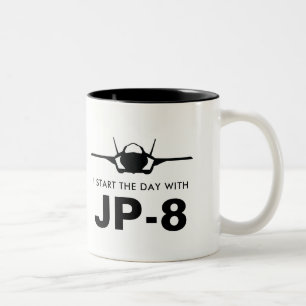 Begin de dag met JP-8 Navy F-35 mok