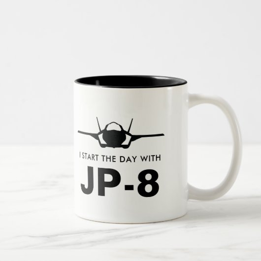 Begin de dag met JP-8 Navy F-35 mok (Rechts)
