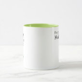 Begin de Dag Mul TEA Tasking Fun Tea Puns Mok (Midden)