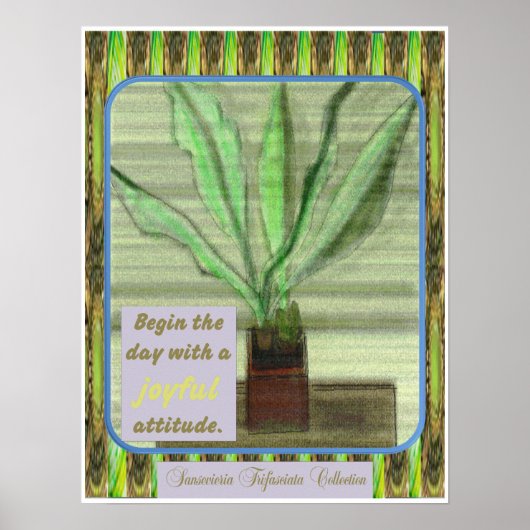 Begin de Dag ~ Poster (Voorkant)