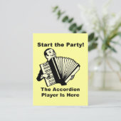 Begin de Partij! Briefkaart (Staand voorkant)